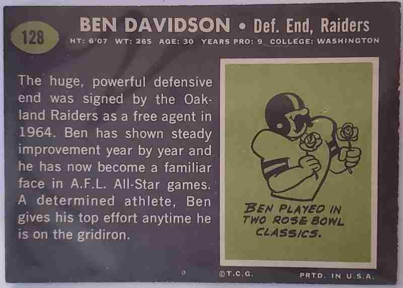 Card back