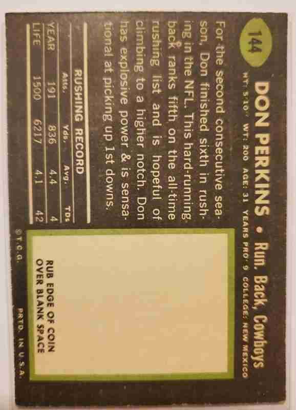 Card back