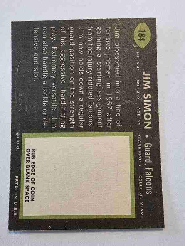 Card back