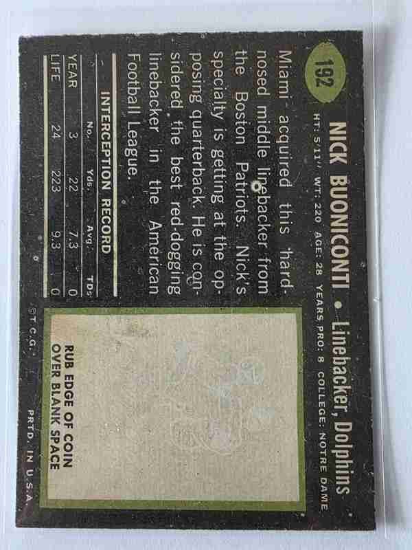 Card back