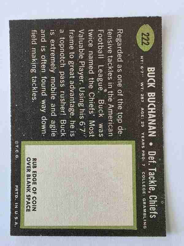 Card back