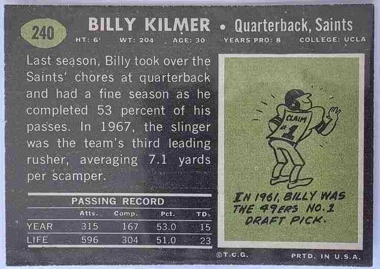 Card back