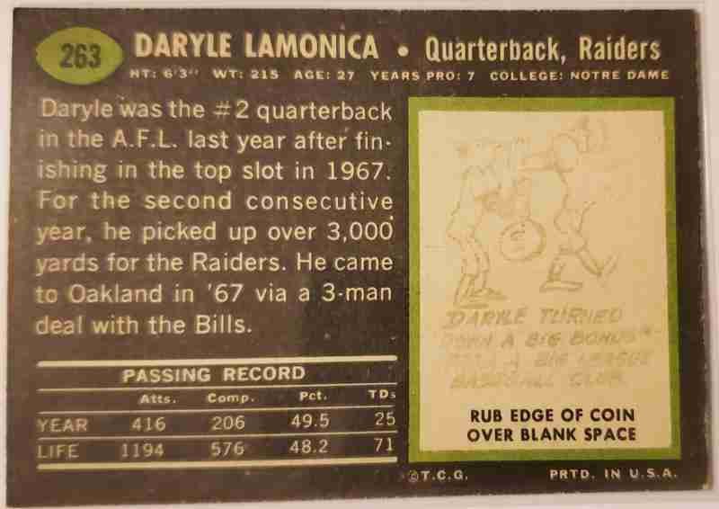 Card back