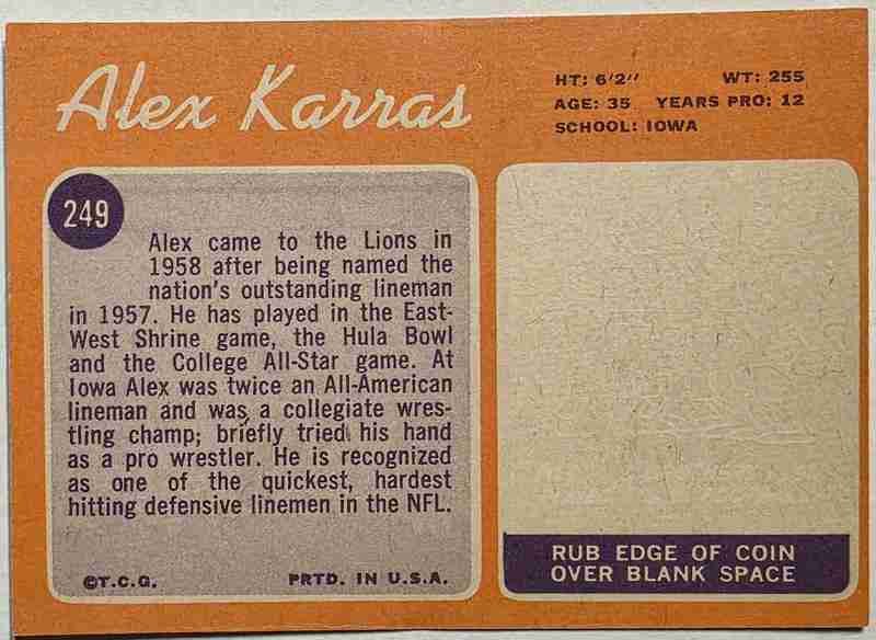 Card back