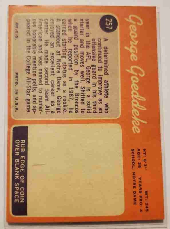 Card back