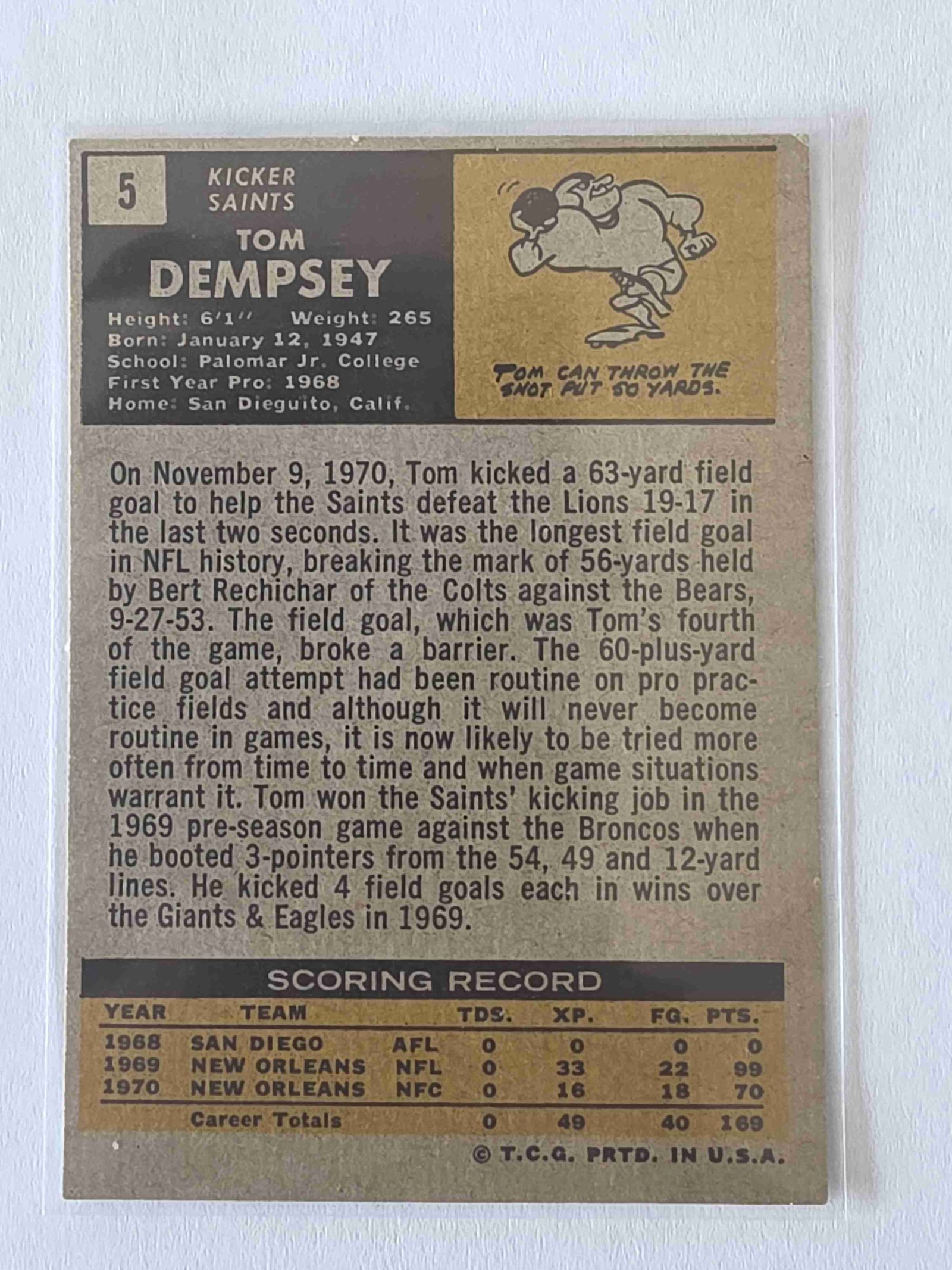 Card back