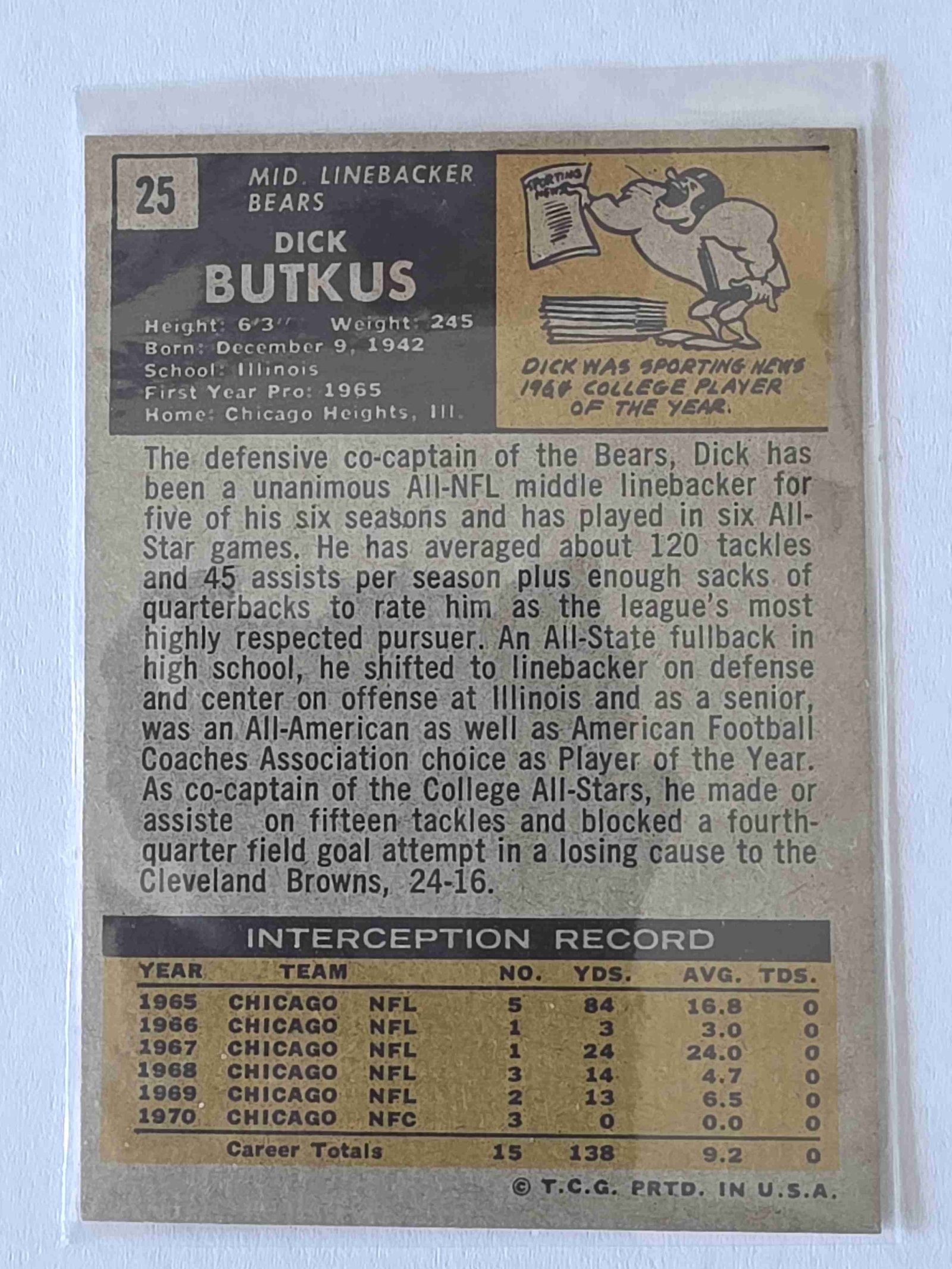Card back