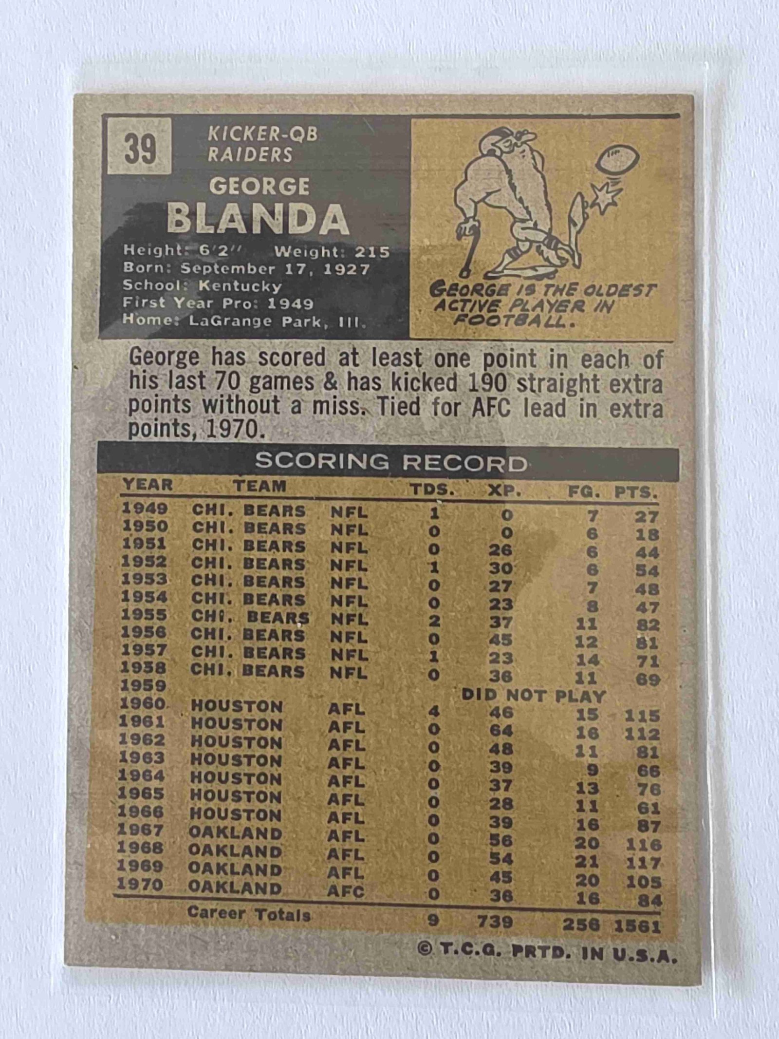 Card back