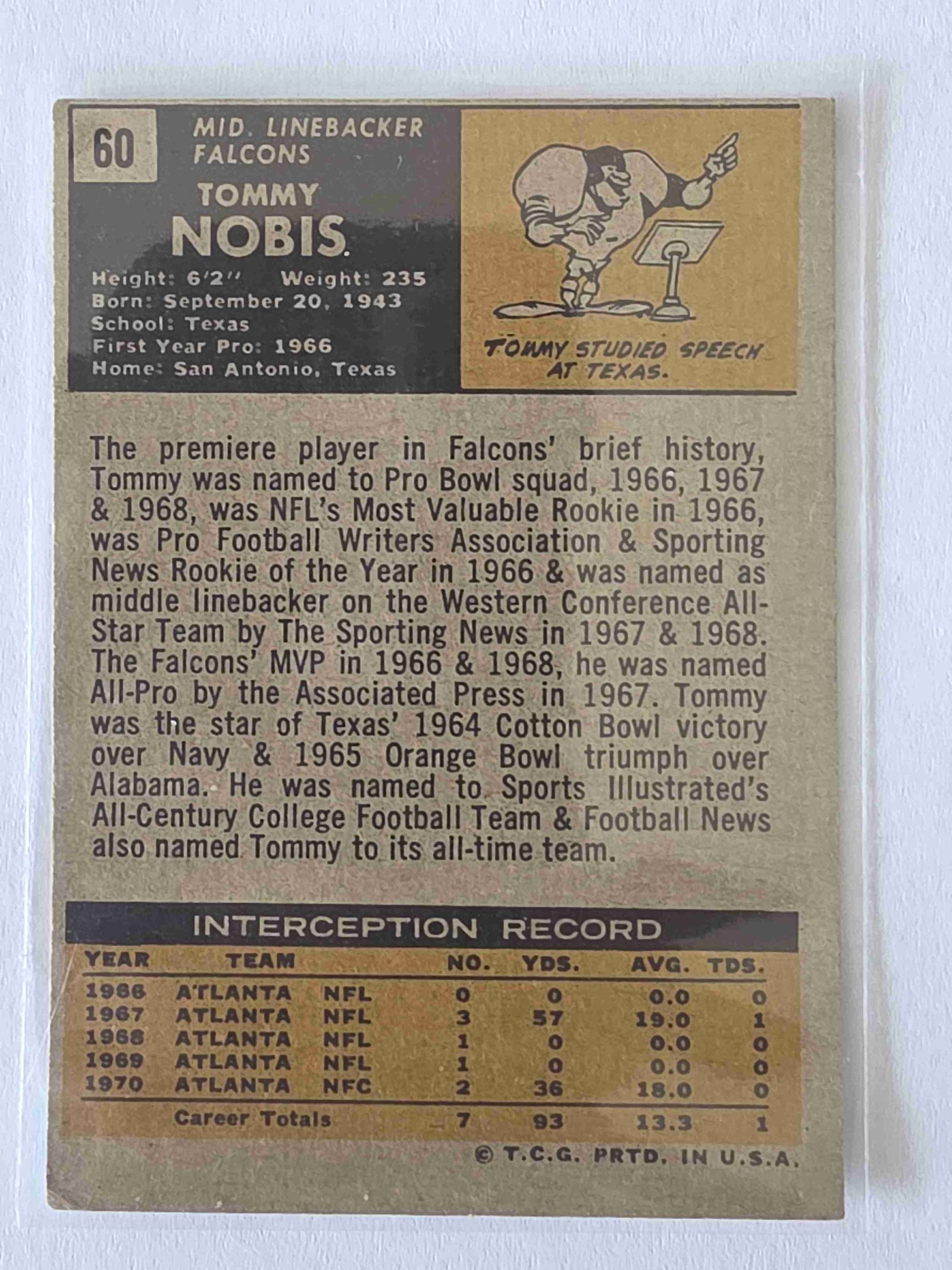 Card back