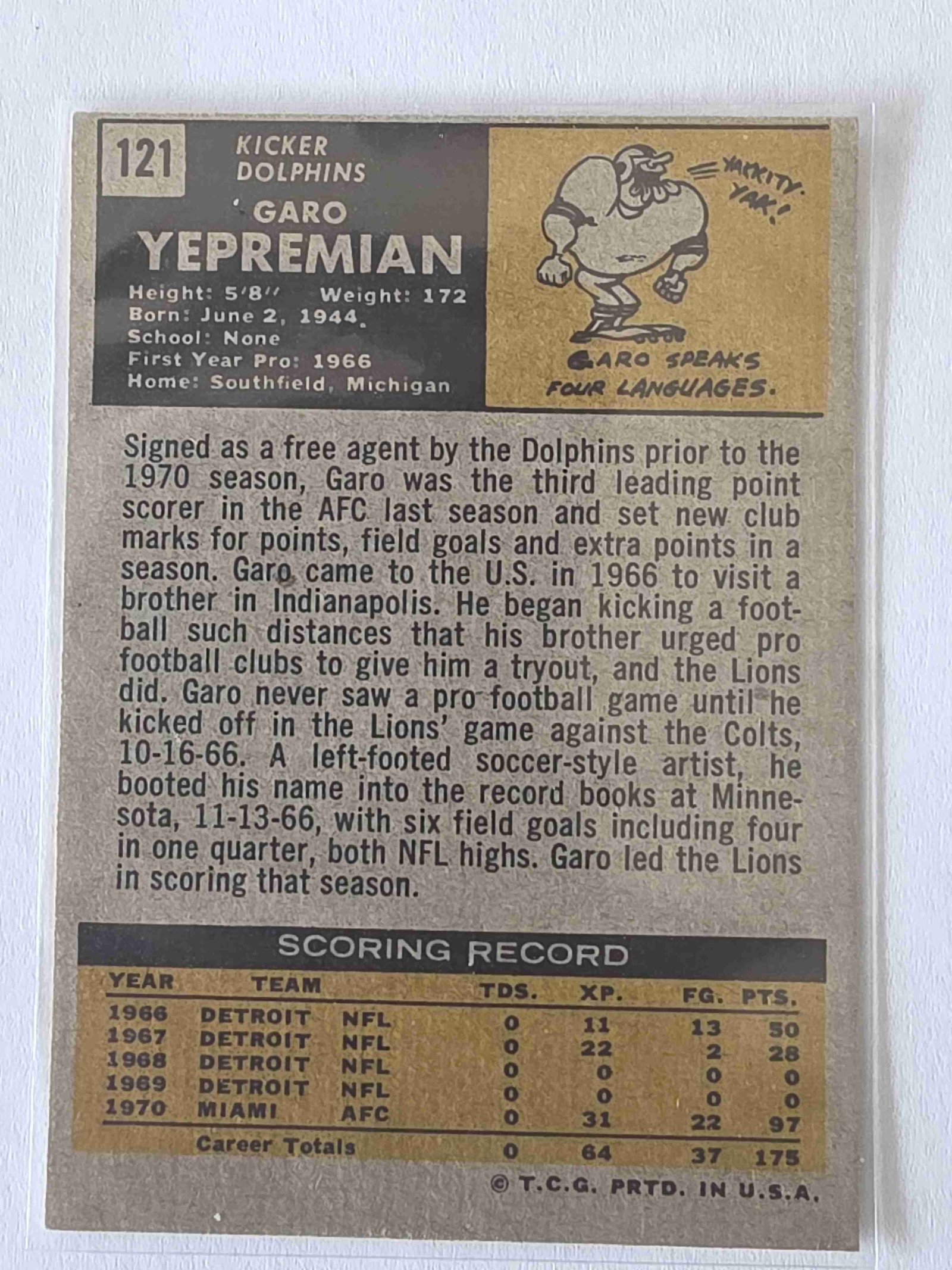 Card back