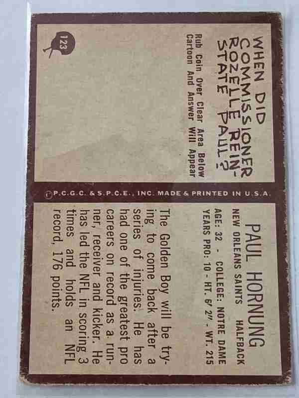 Card back