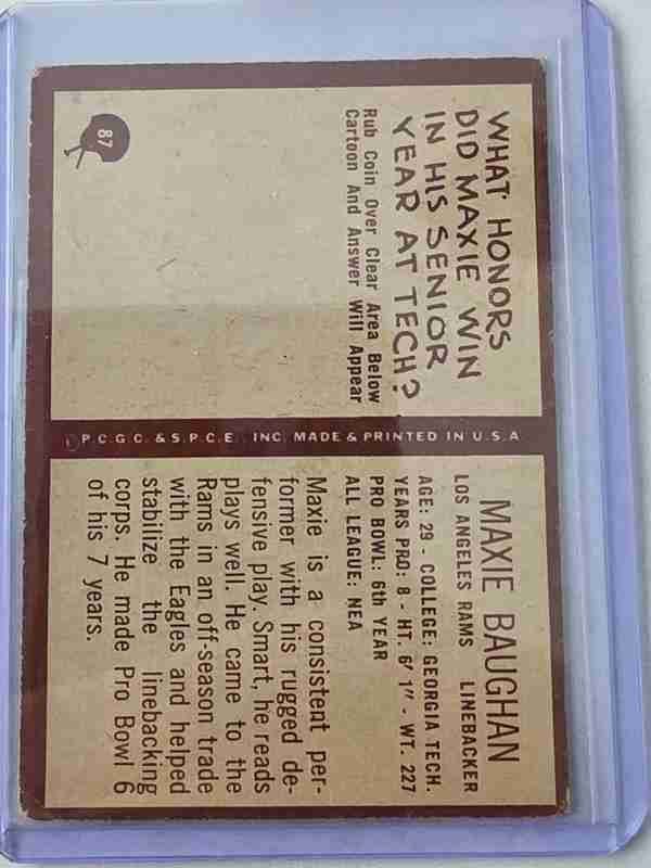 Card back