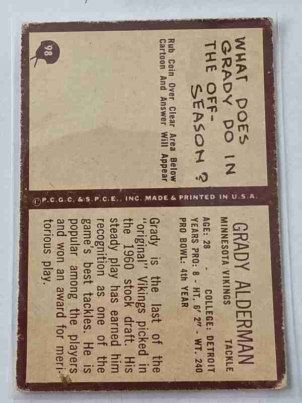 Card back