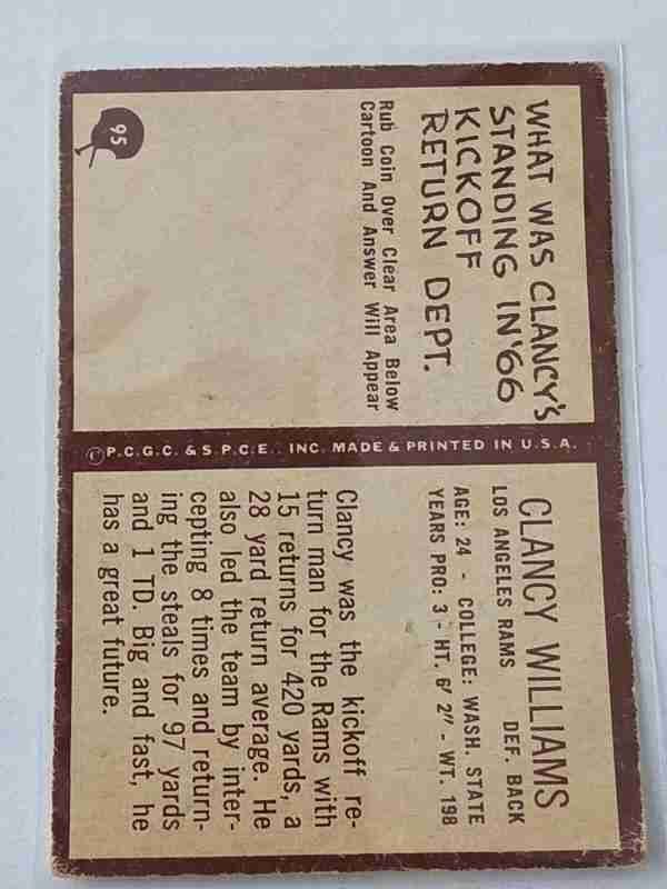 Card back