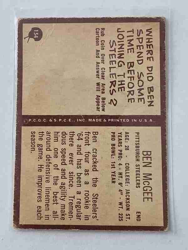 Card back