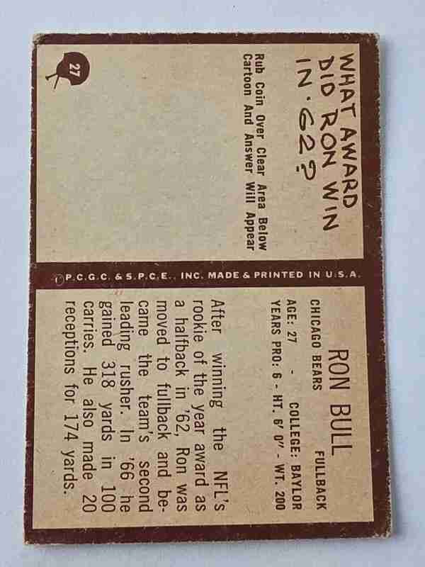 Card back