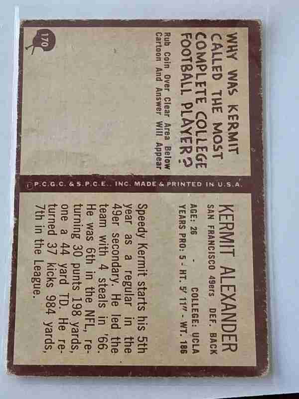 Card back