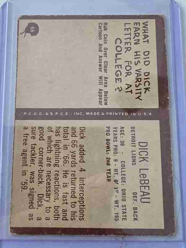 Card back