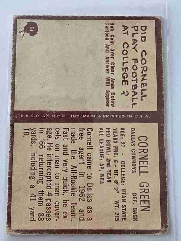 Card back