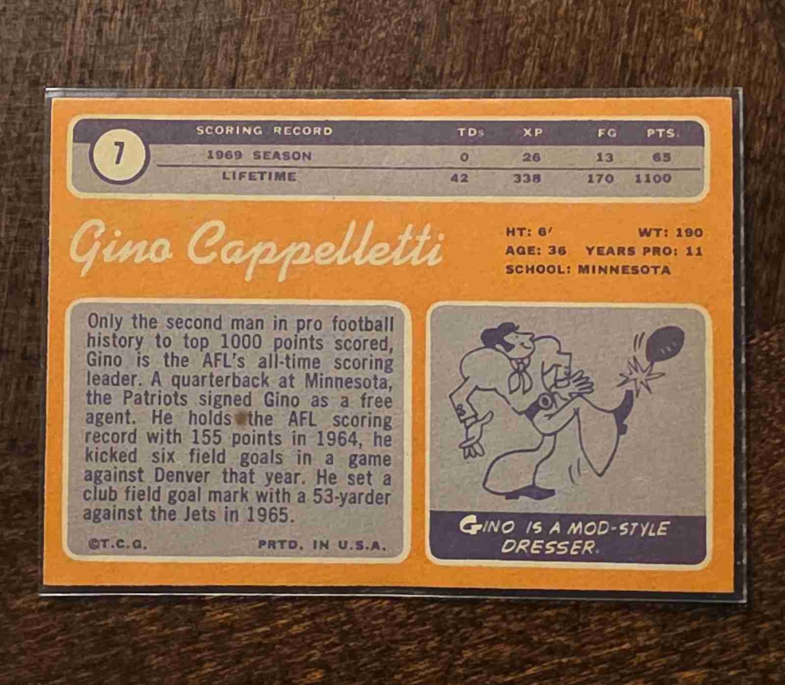 Card back