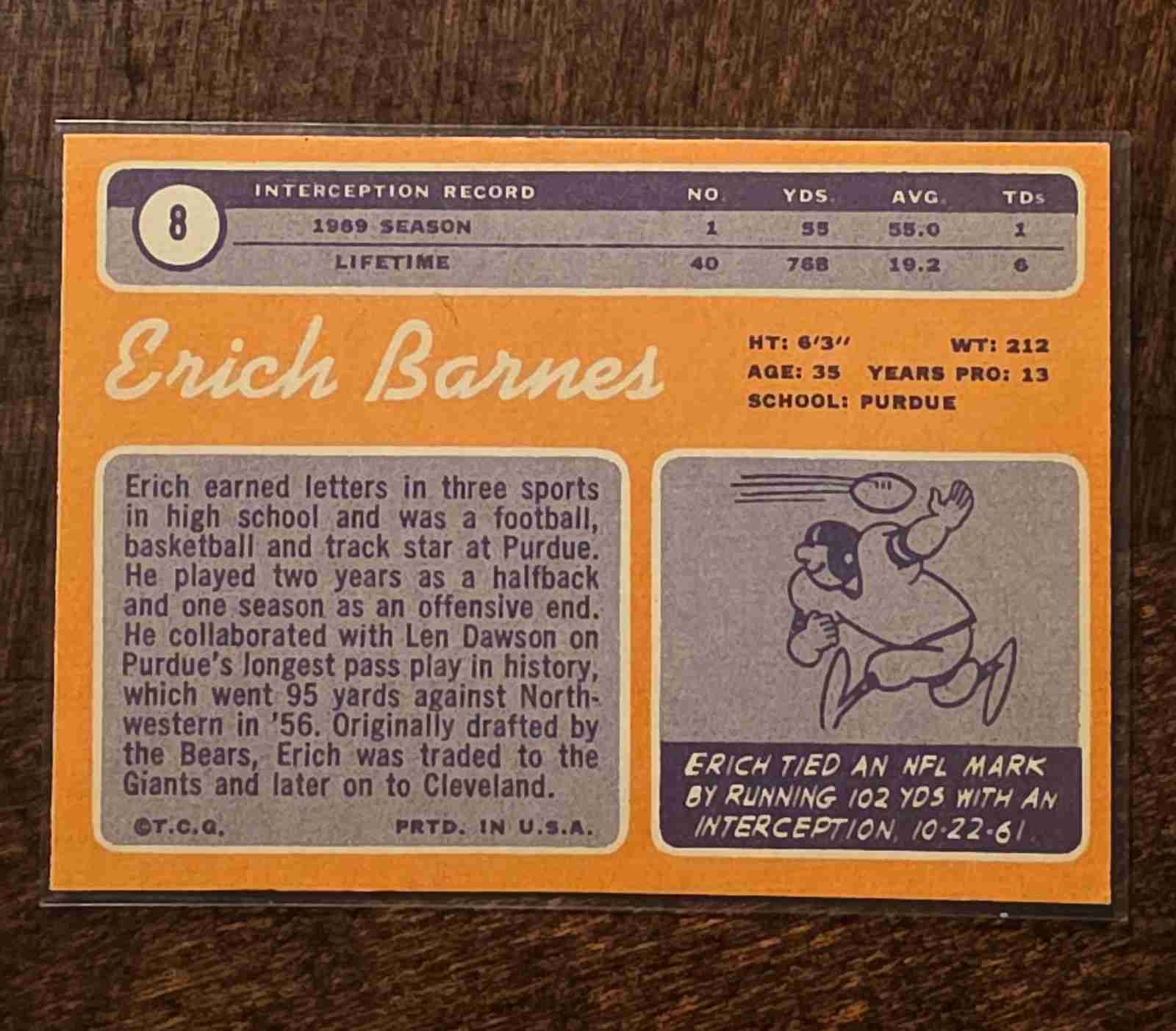 Card back