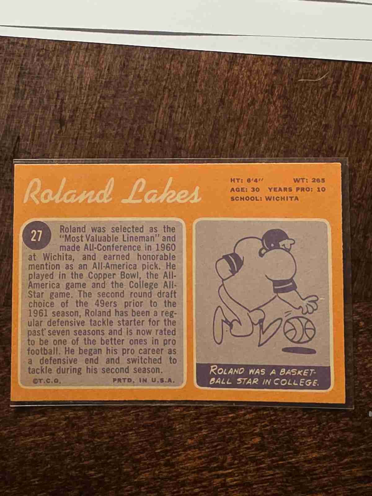 Card back
