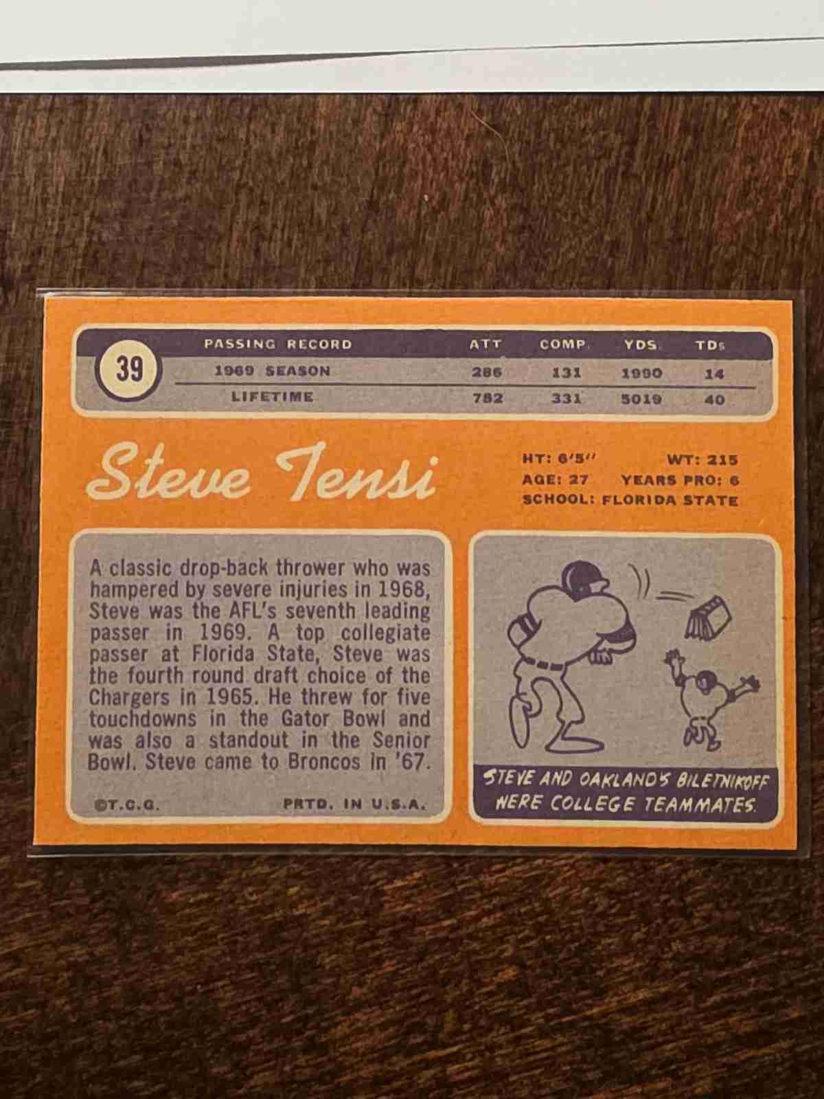 Card back