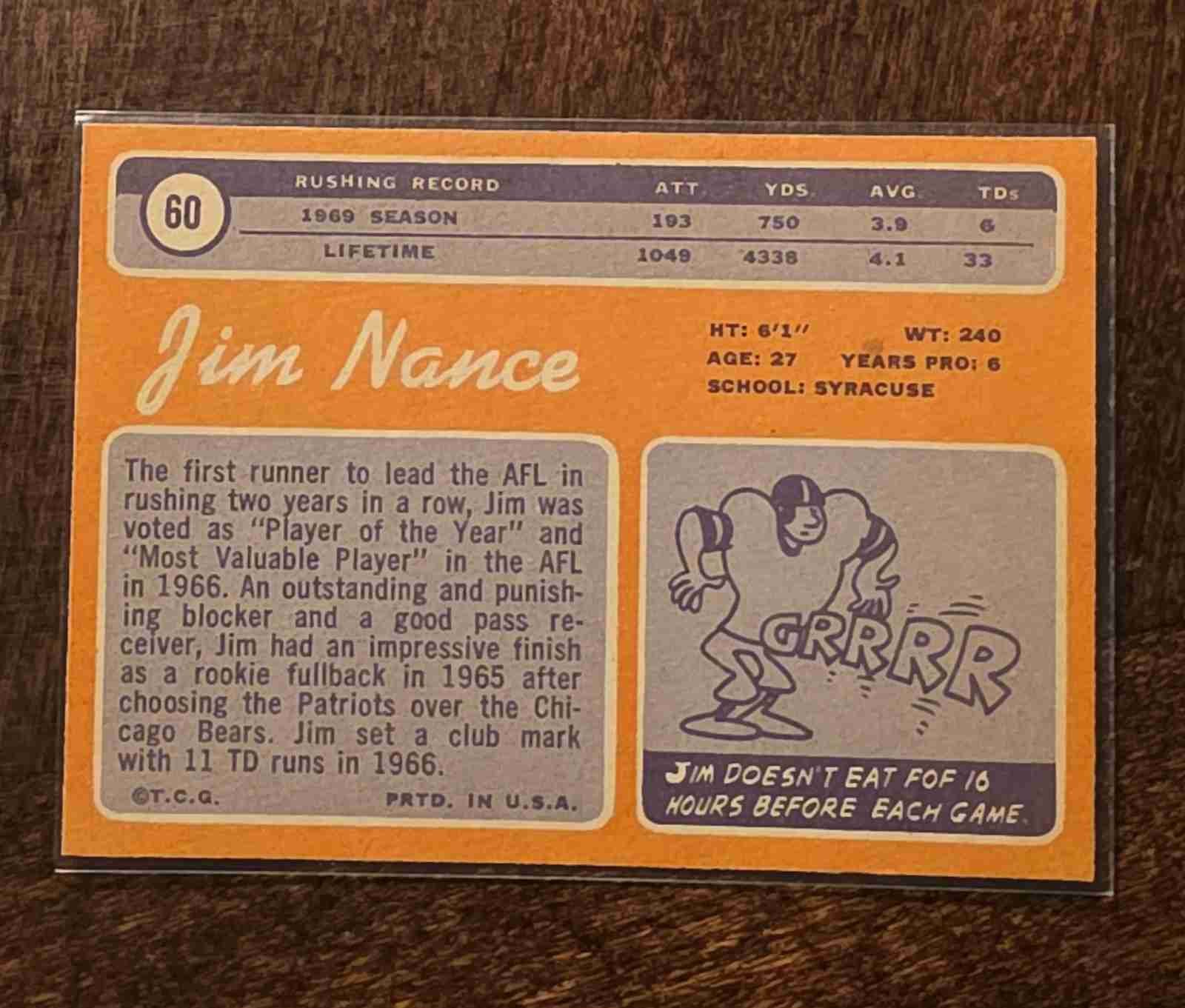 Card back