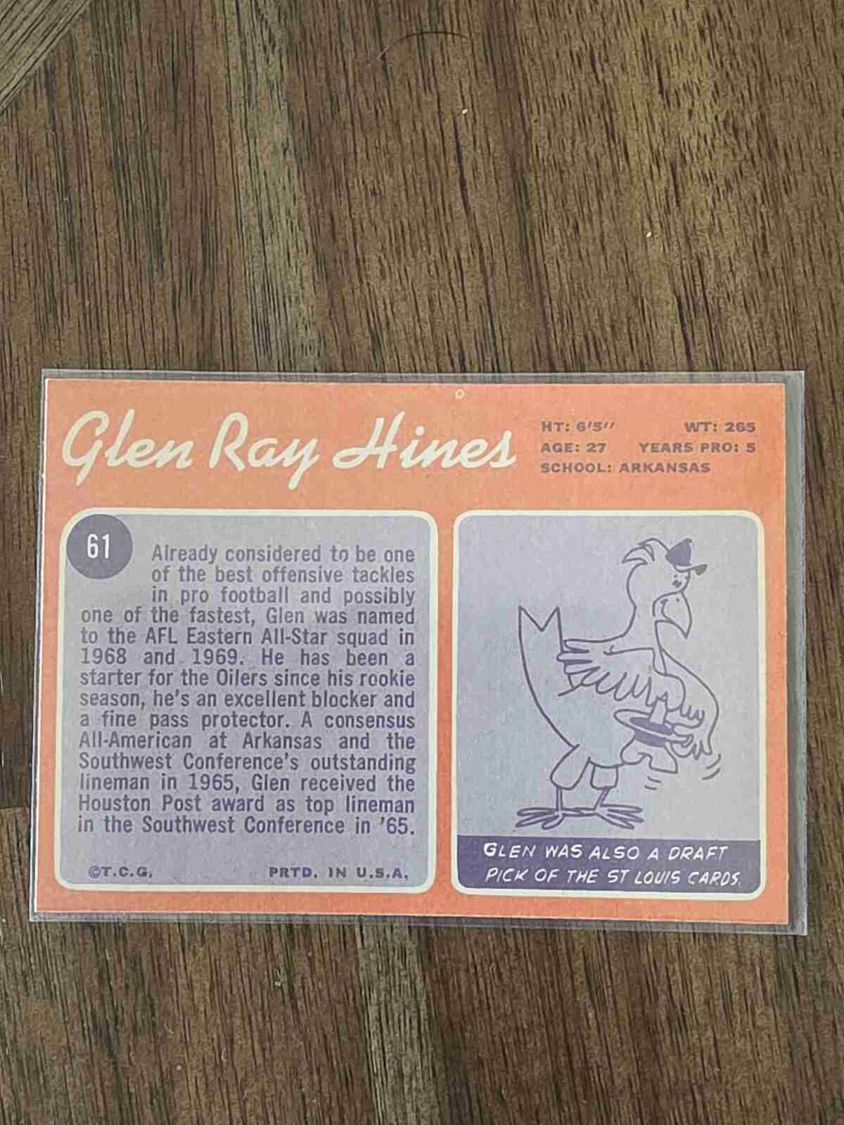 Card back