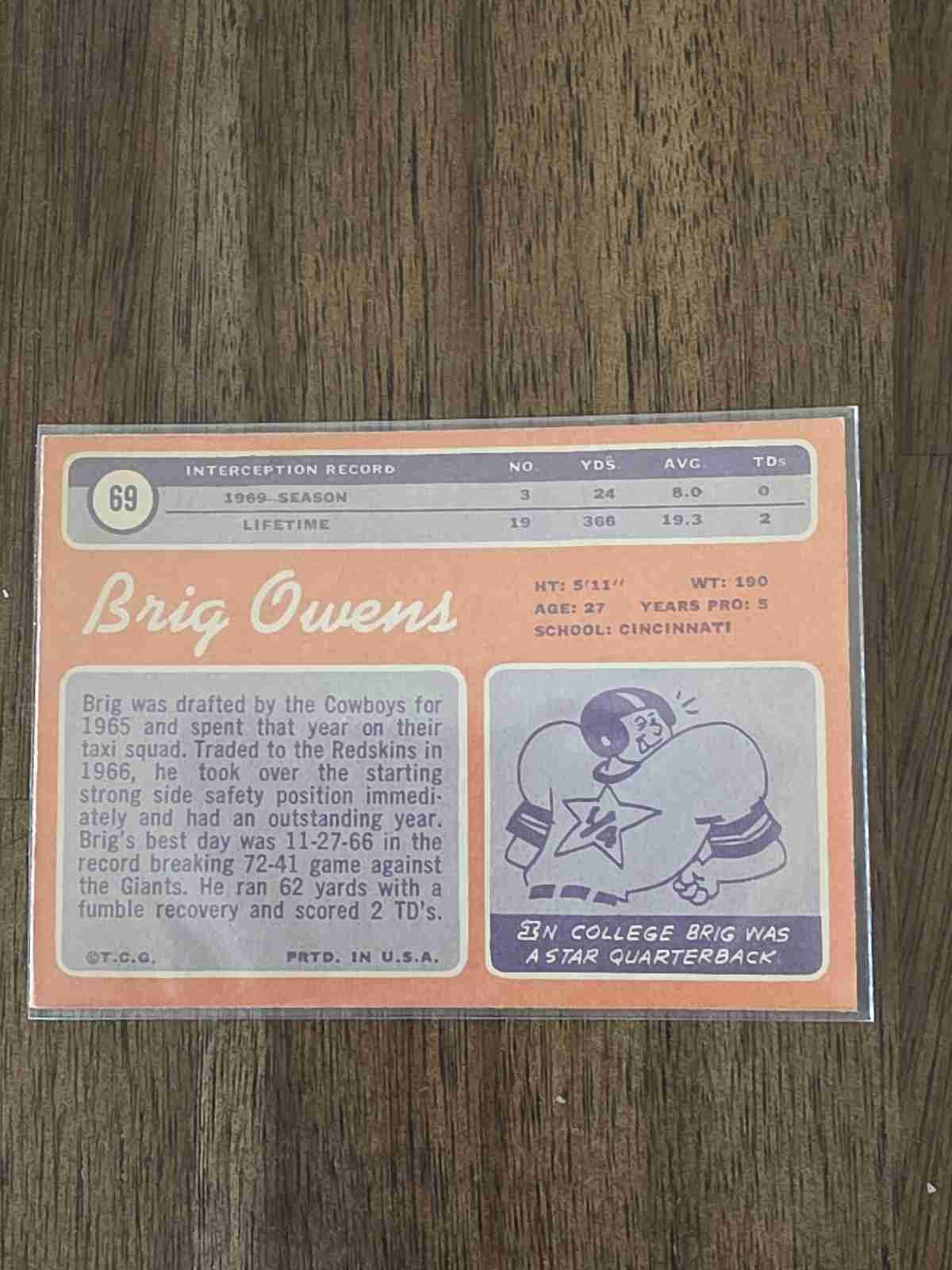 Card back