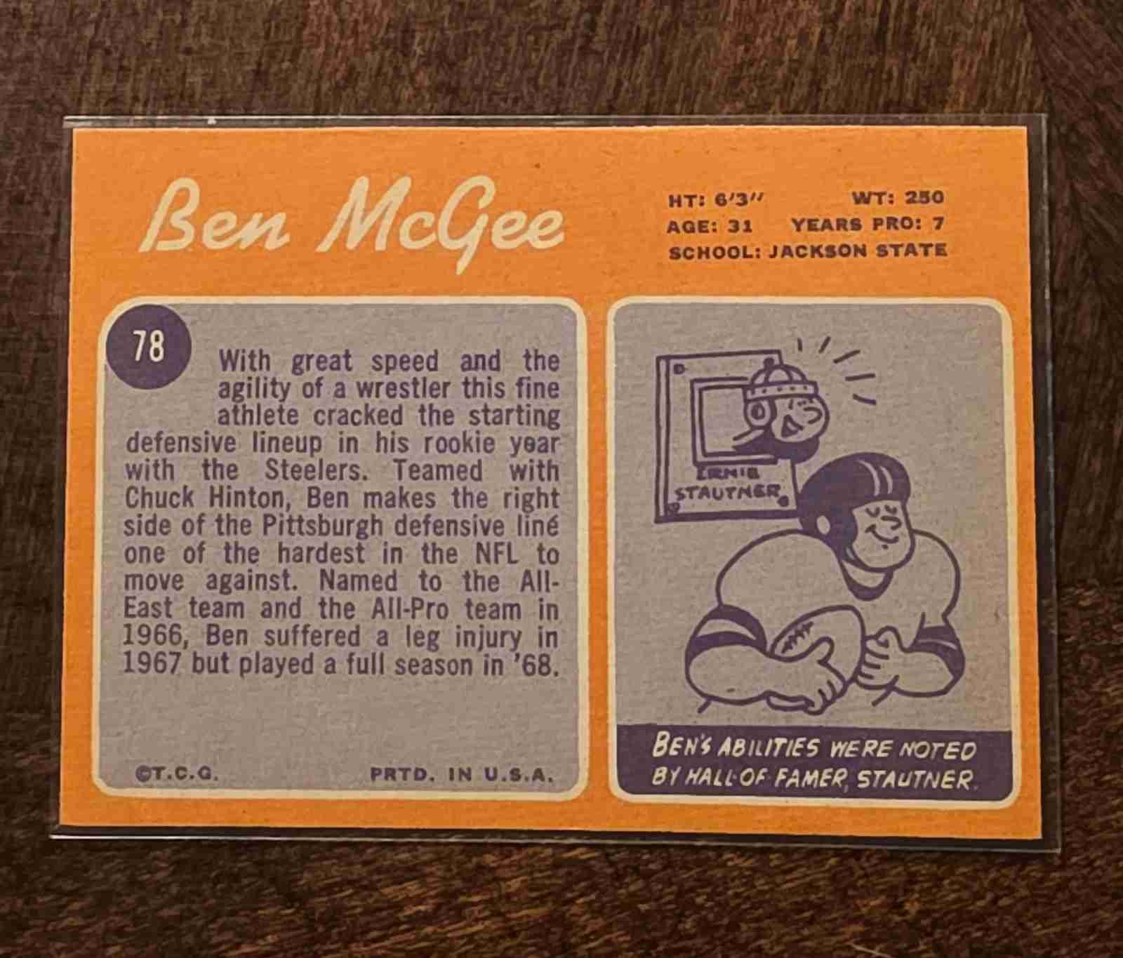 Card back