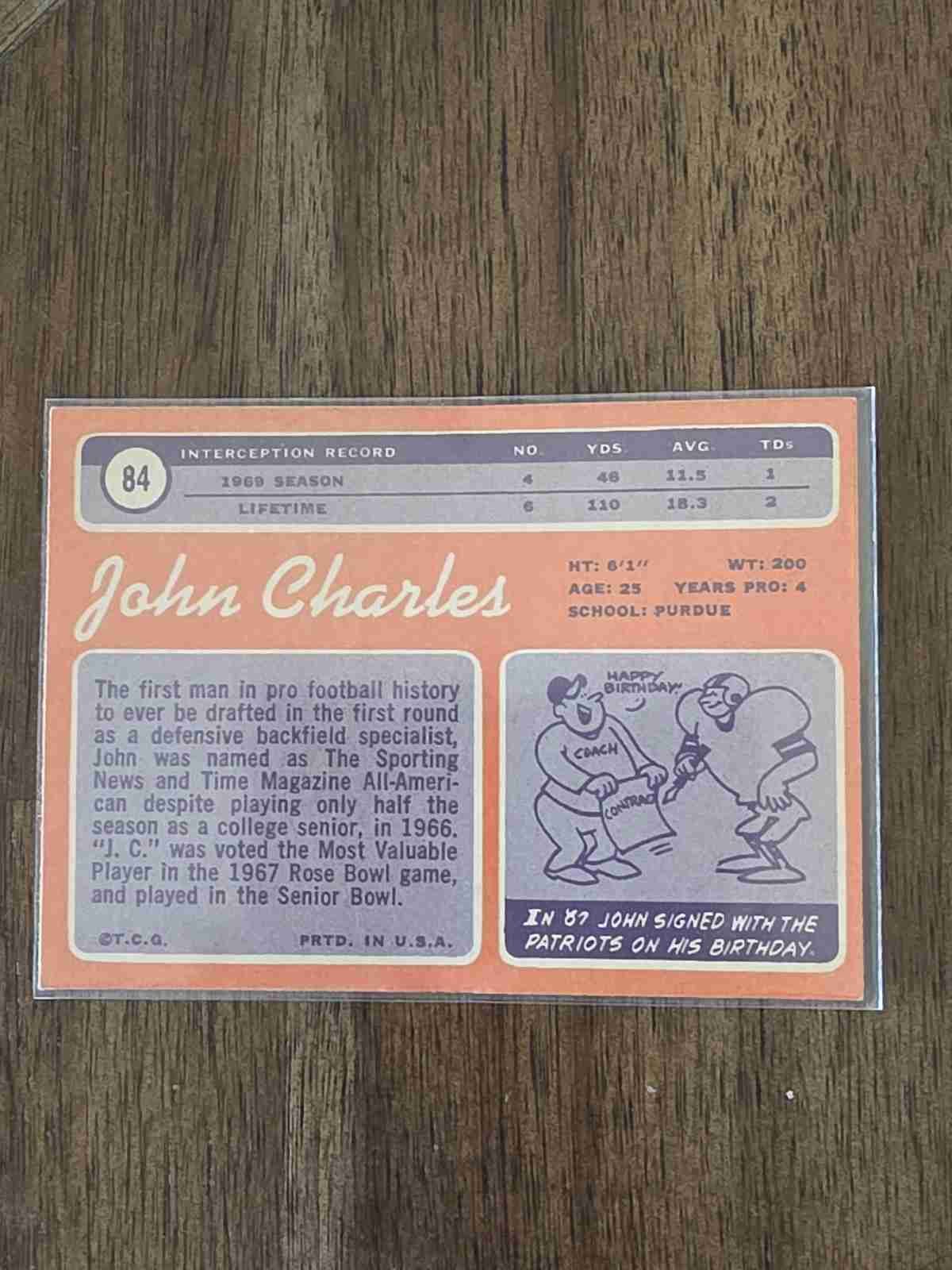 Card back