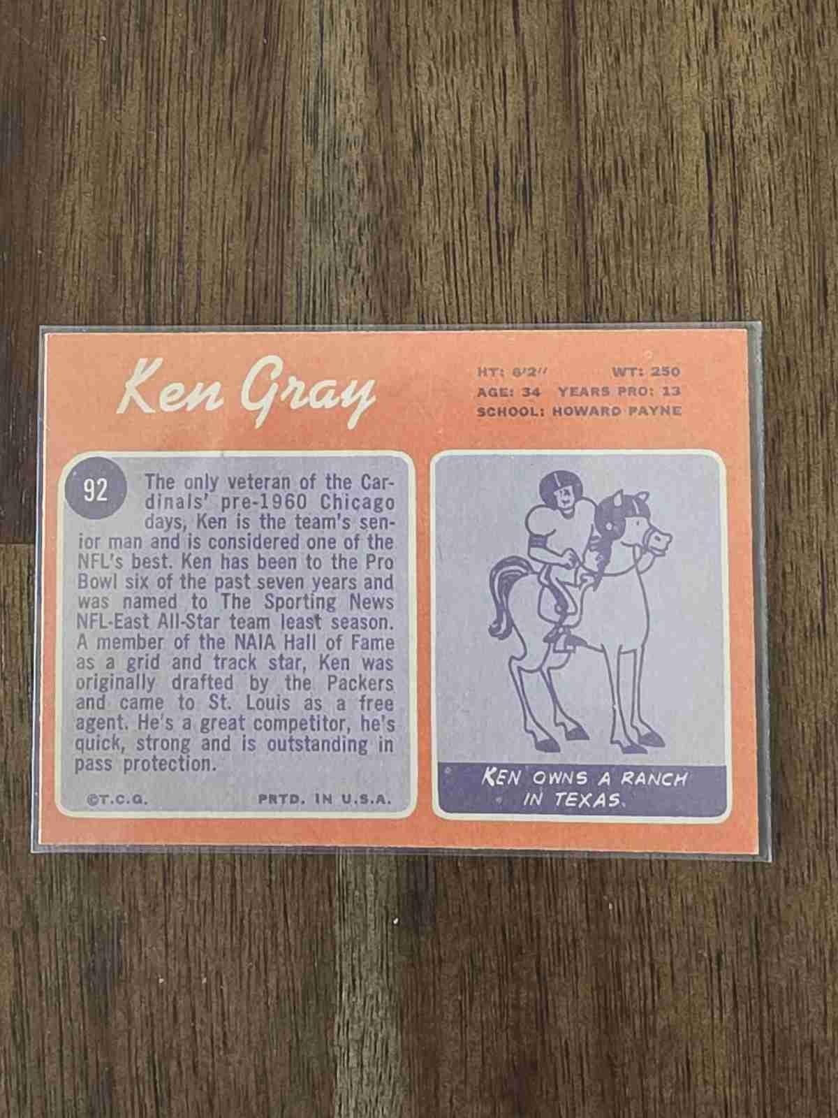 Card back