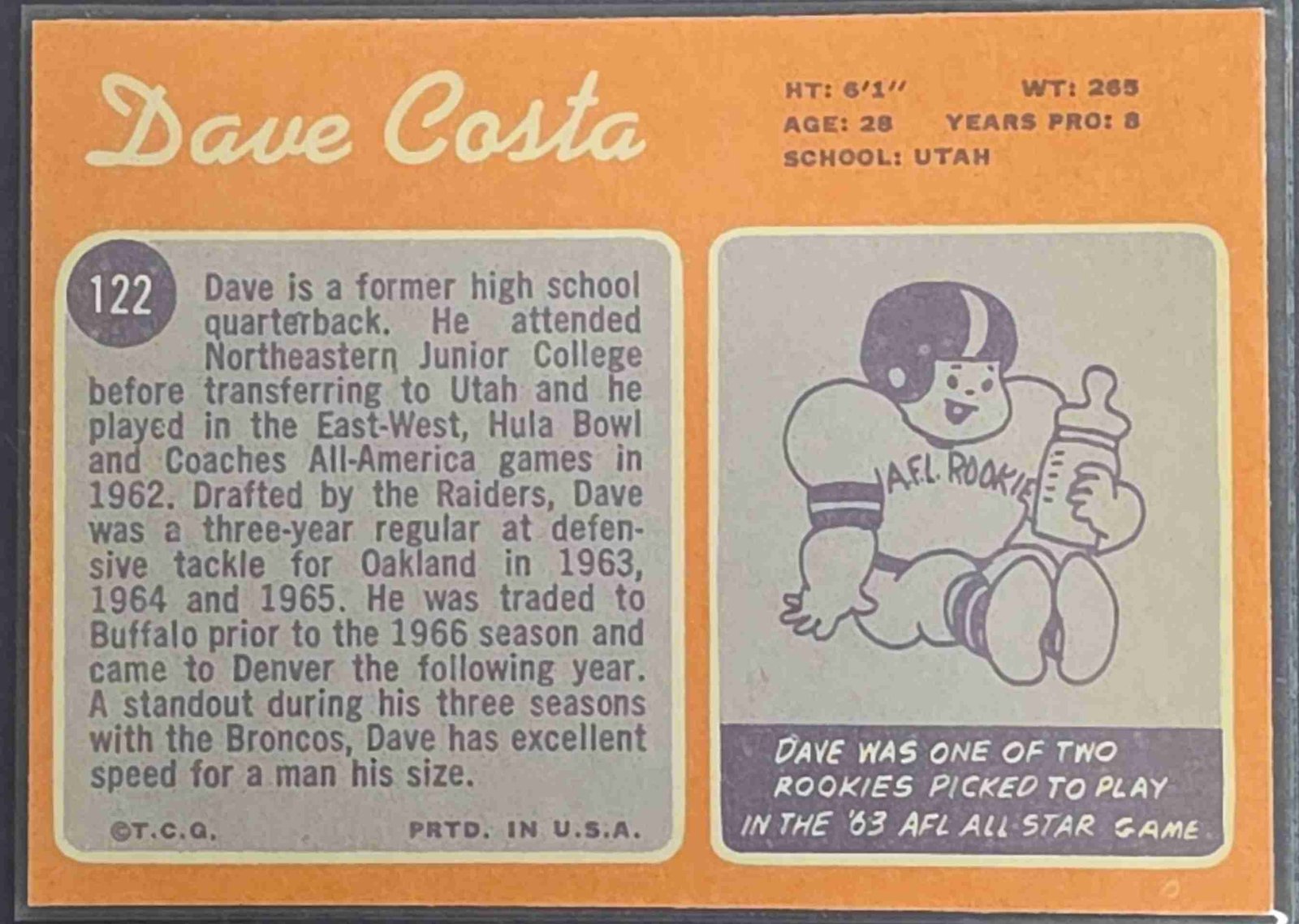 Card back