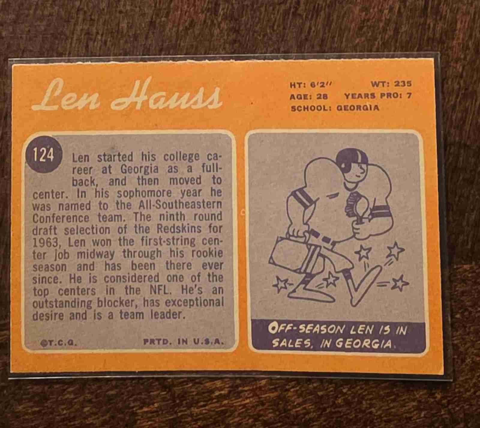 Card back