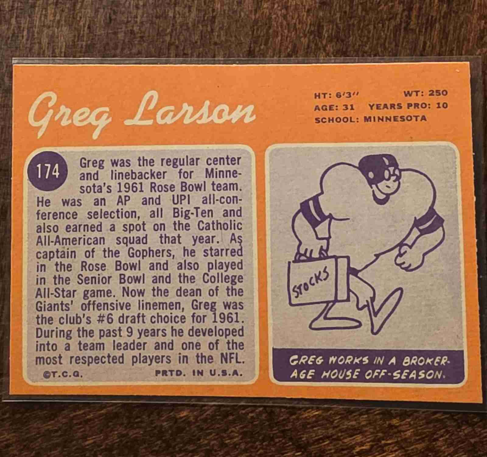 Card back