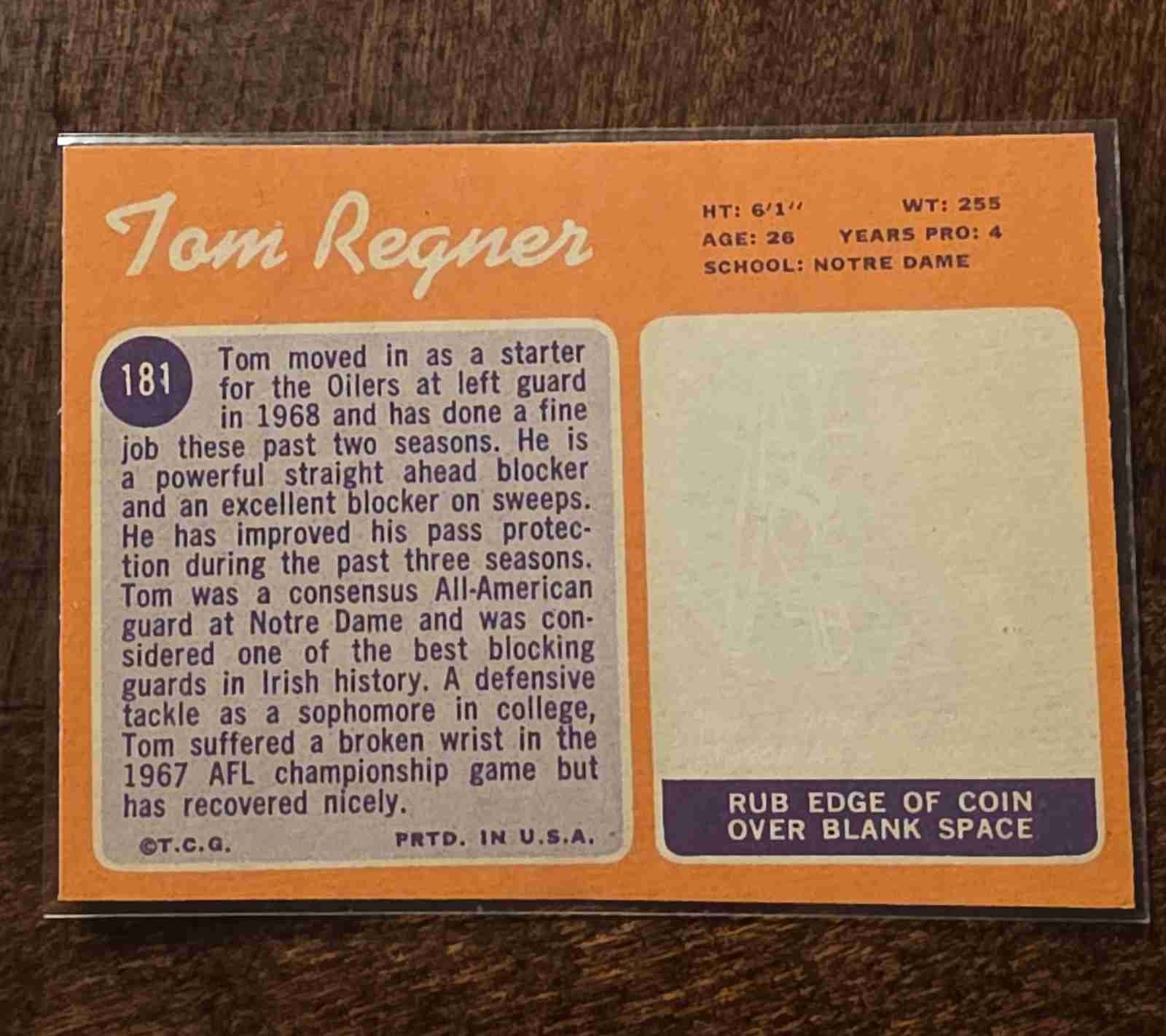 Card back