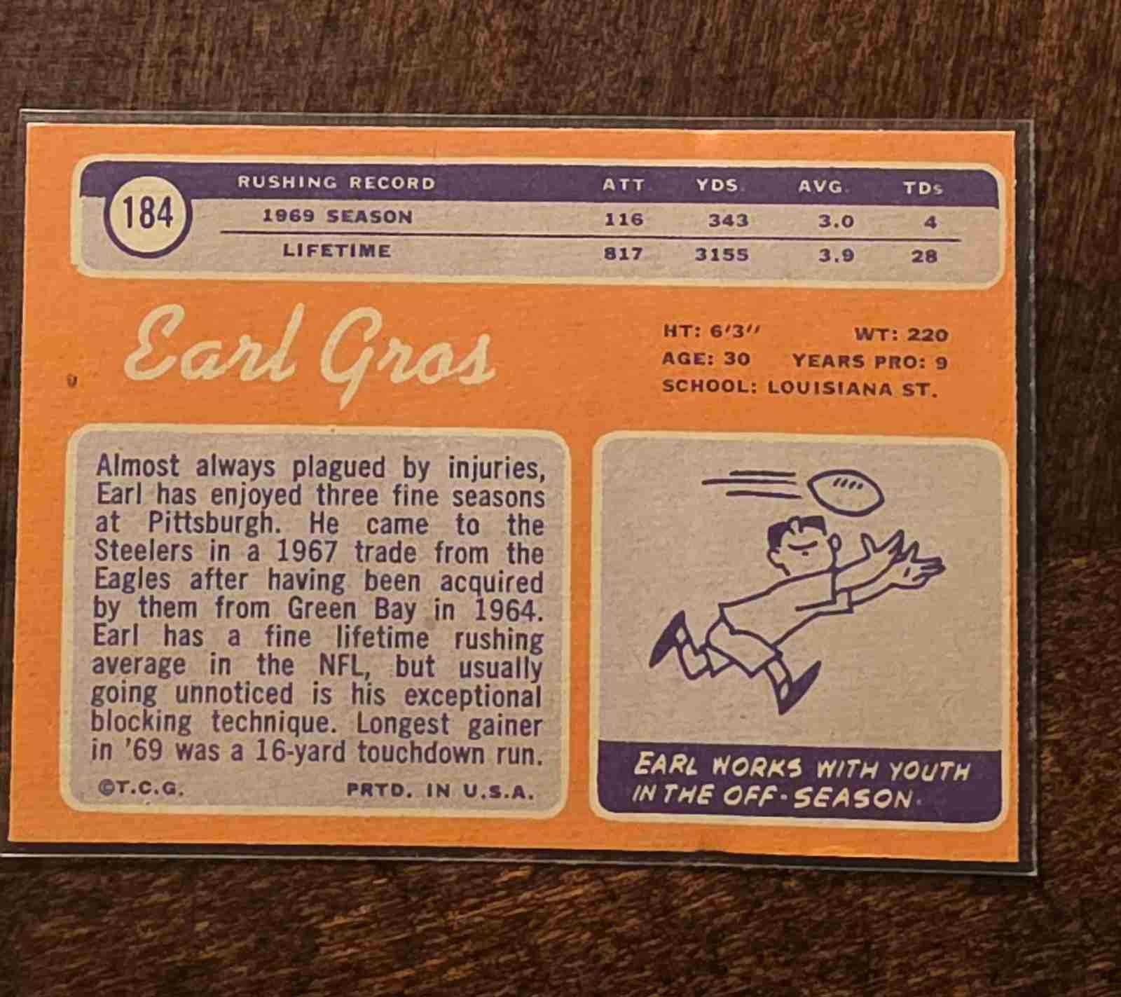 Card back