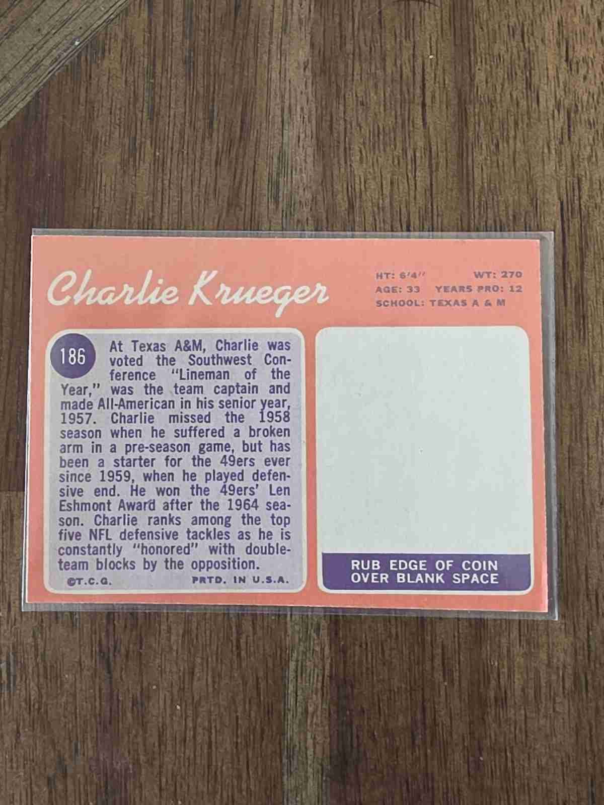Card back