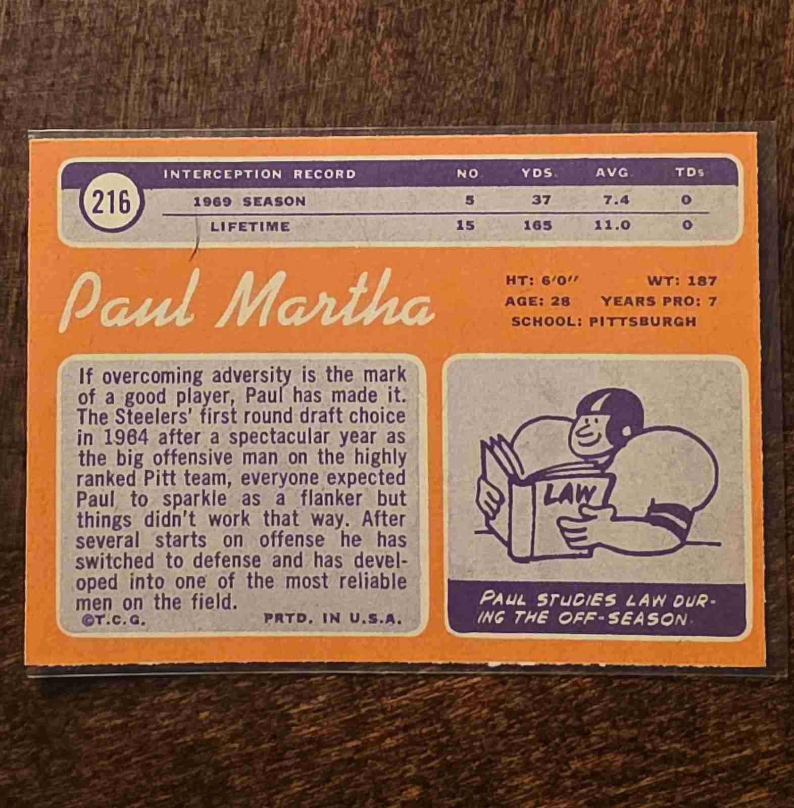 Card back