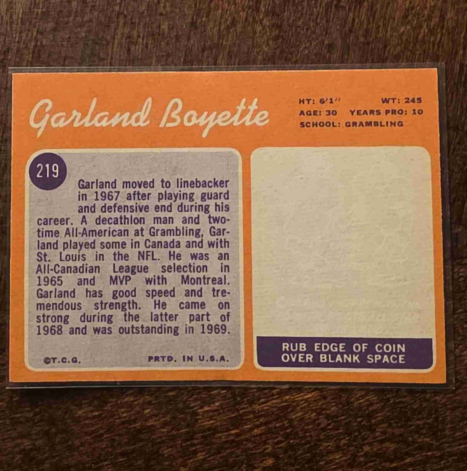 Card back