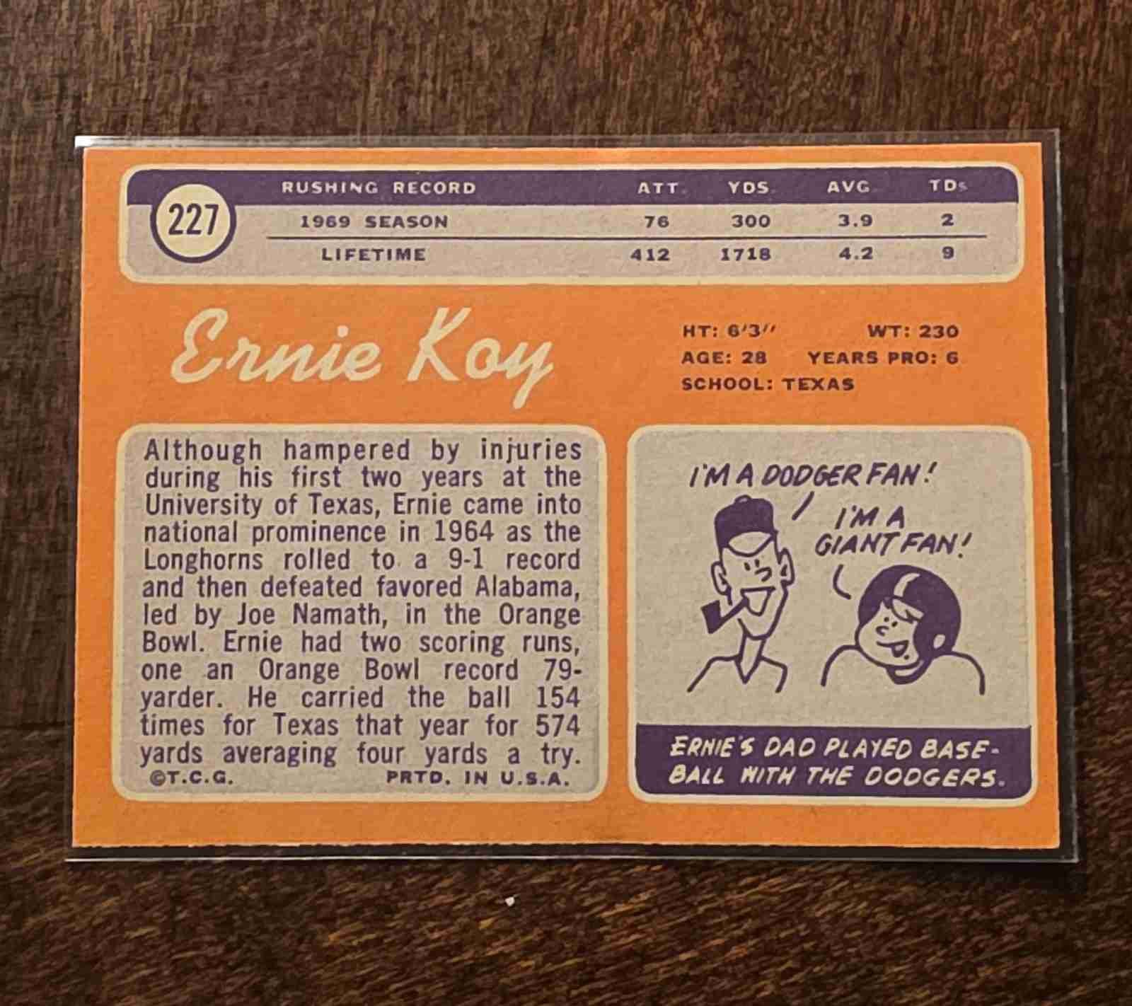 Card back