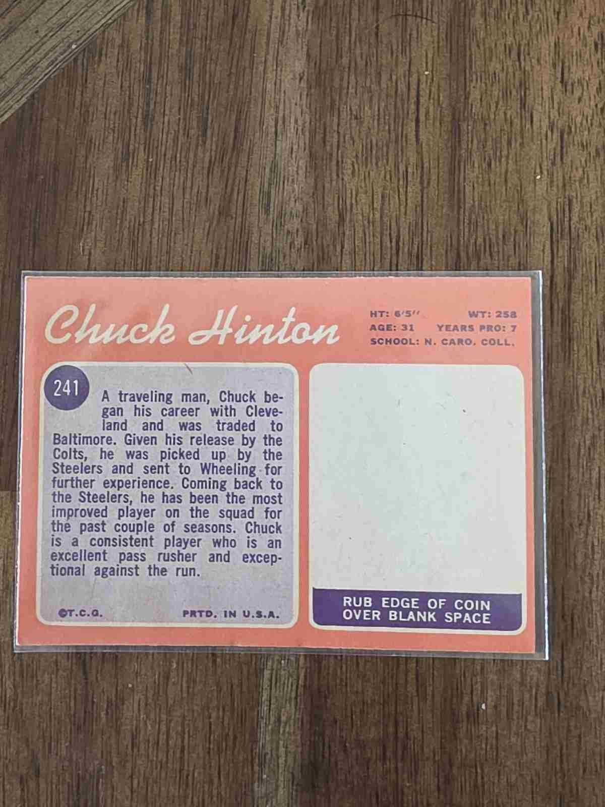 Card back