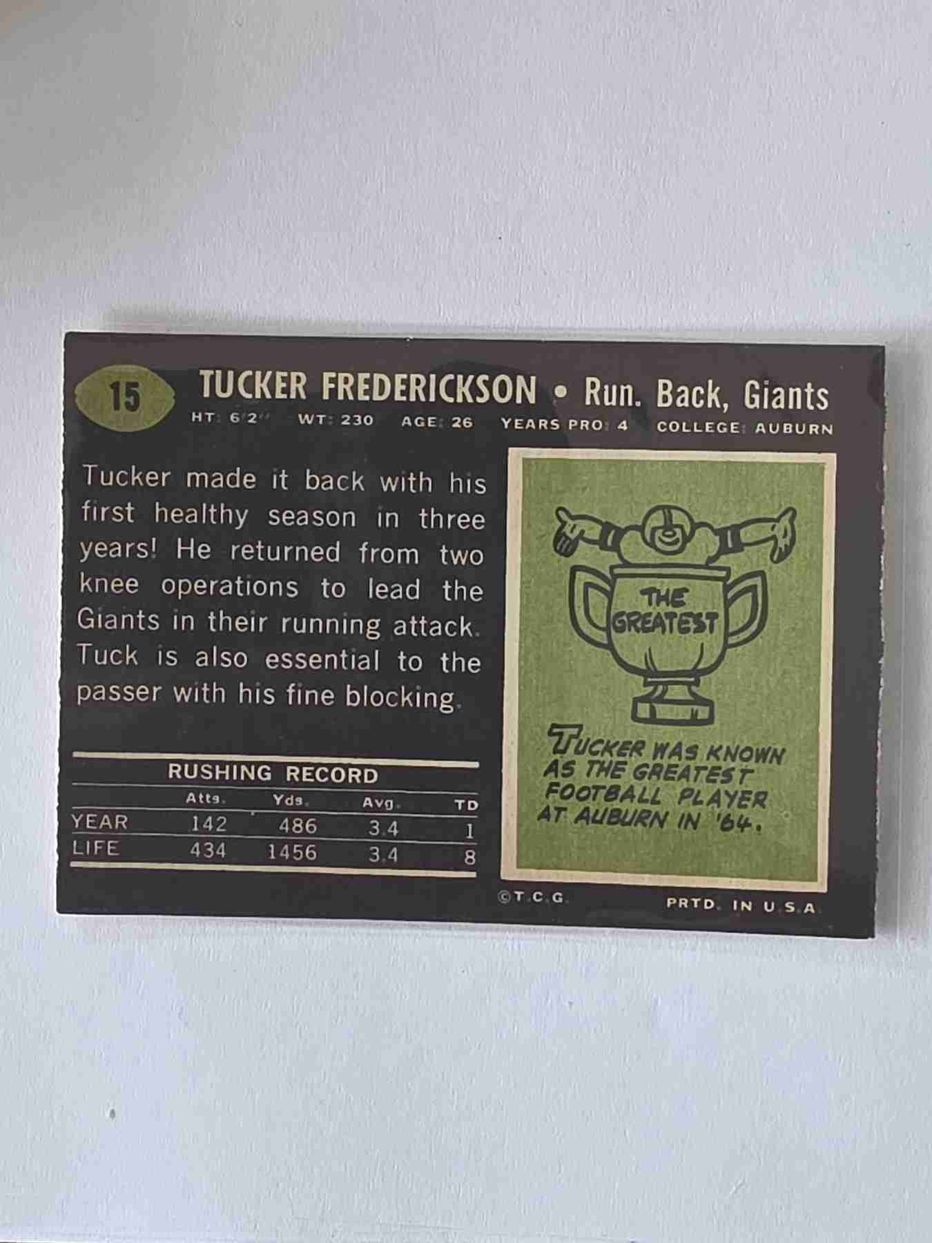 Card back