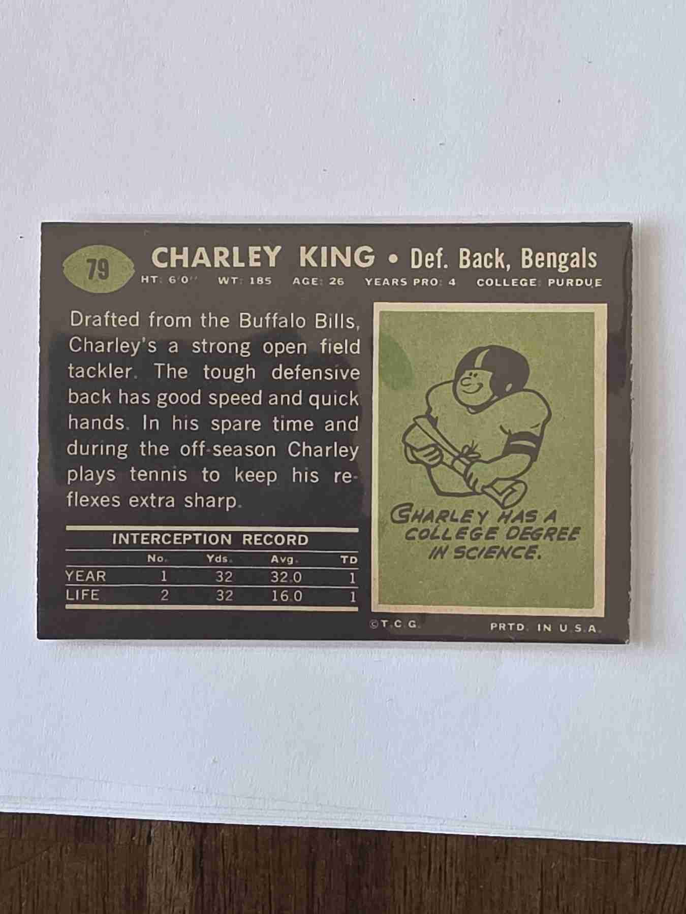 Card back