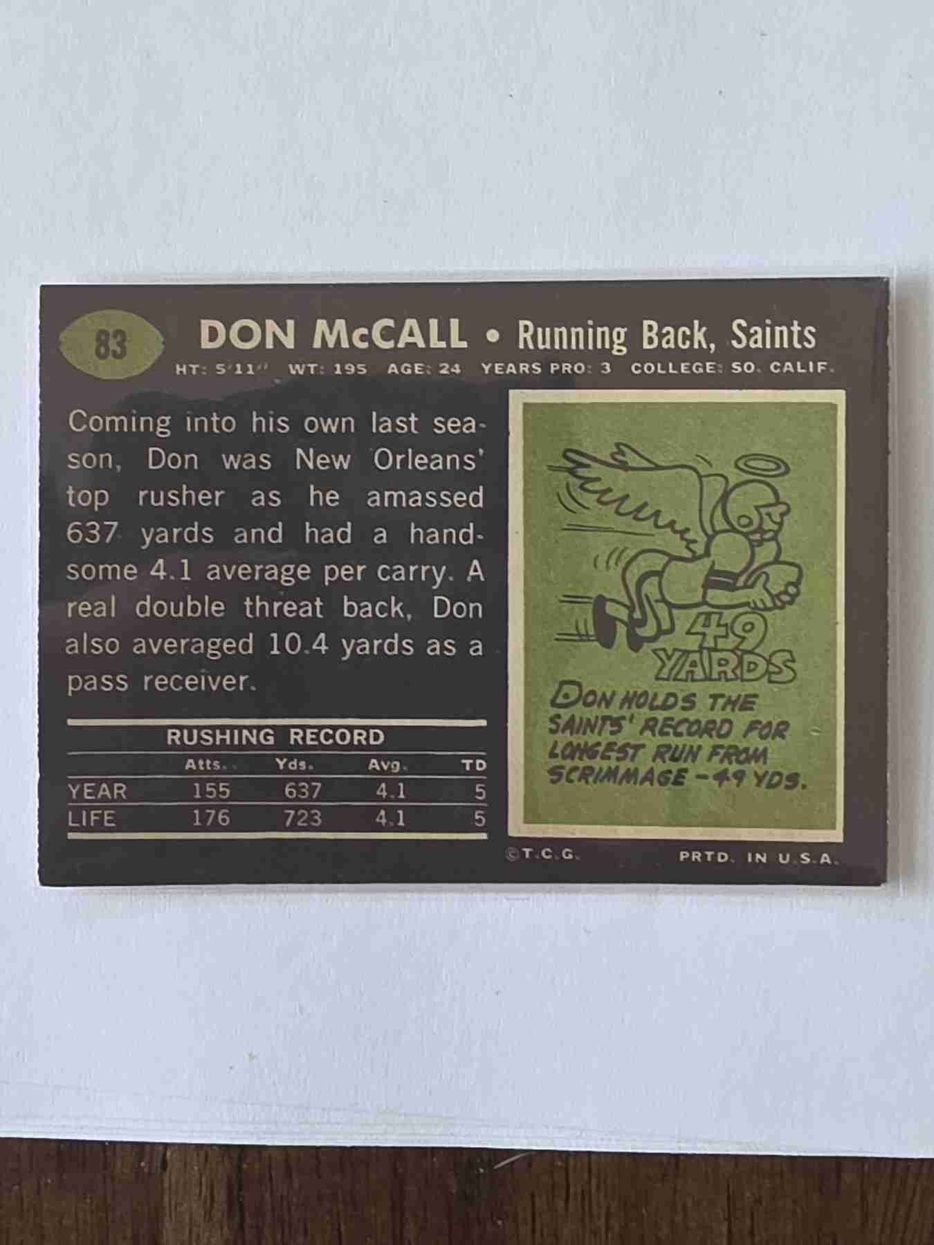 Card back