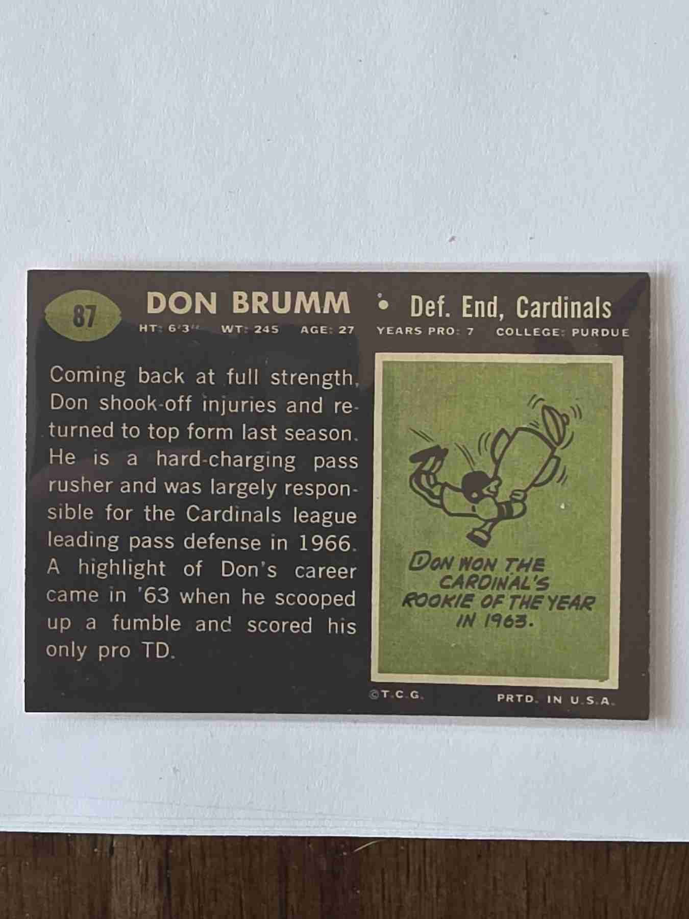 Card back