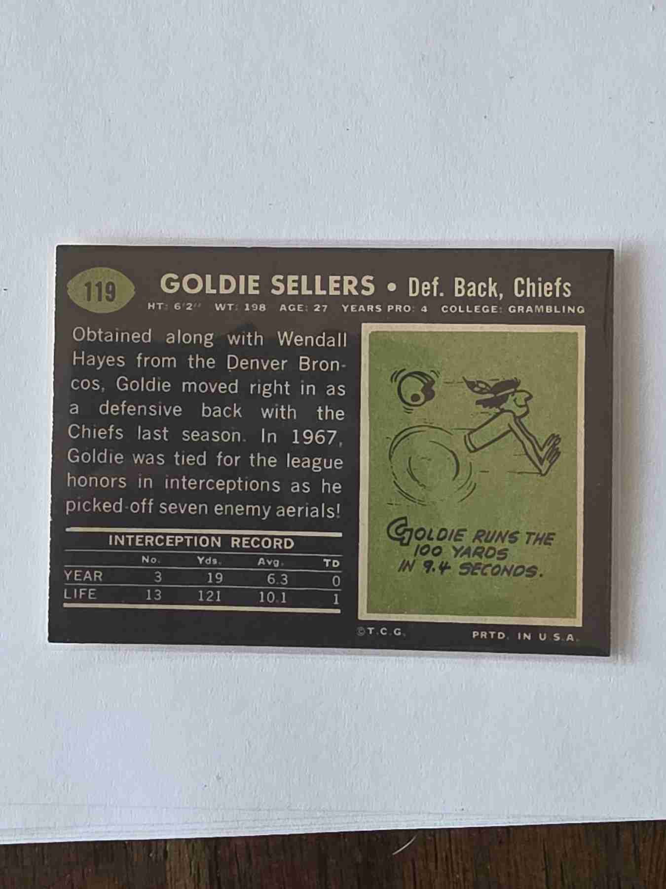 Card back