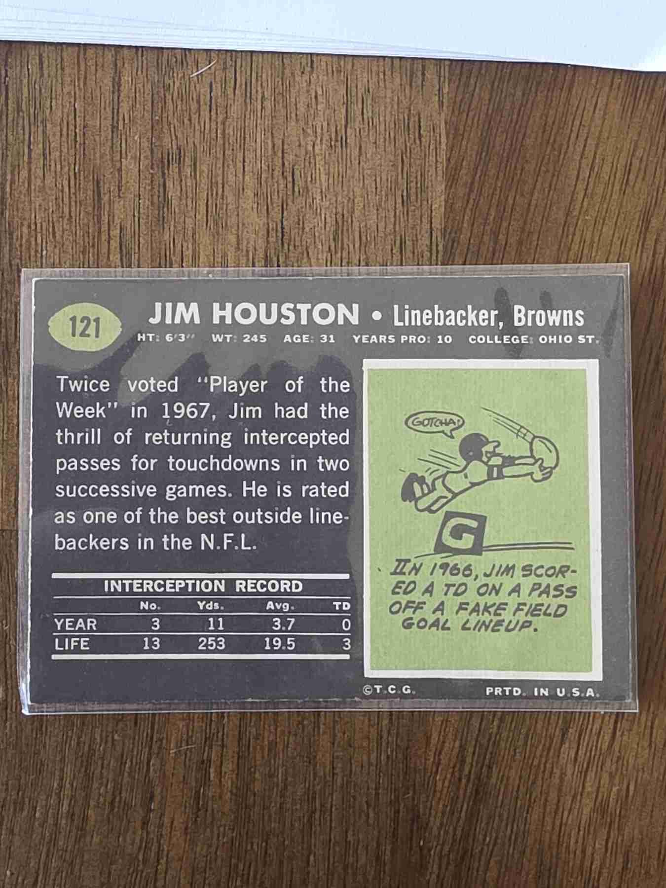 Card back