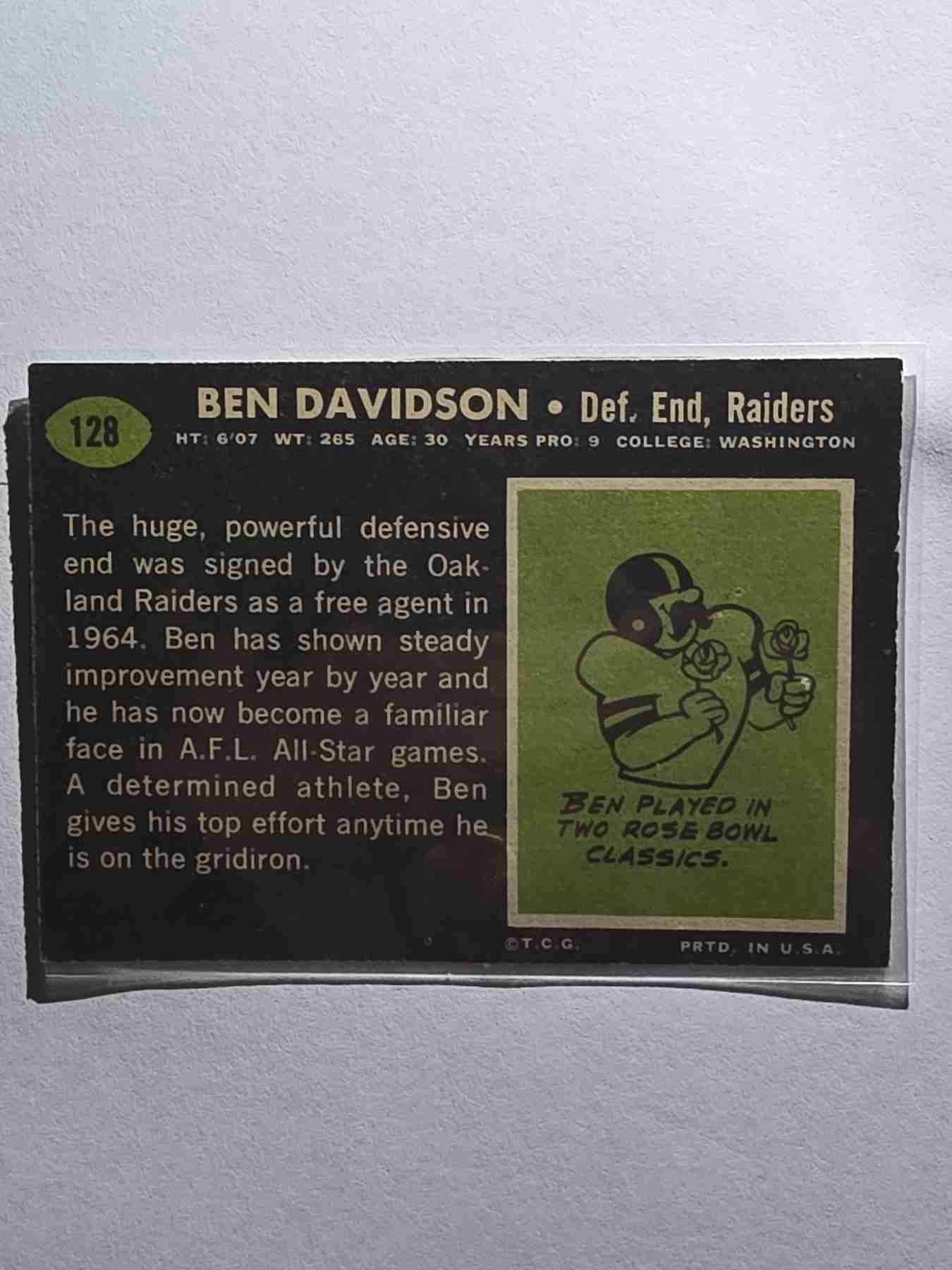 Card back